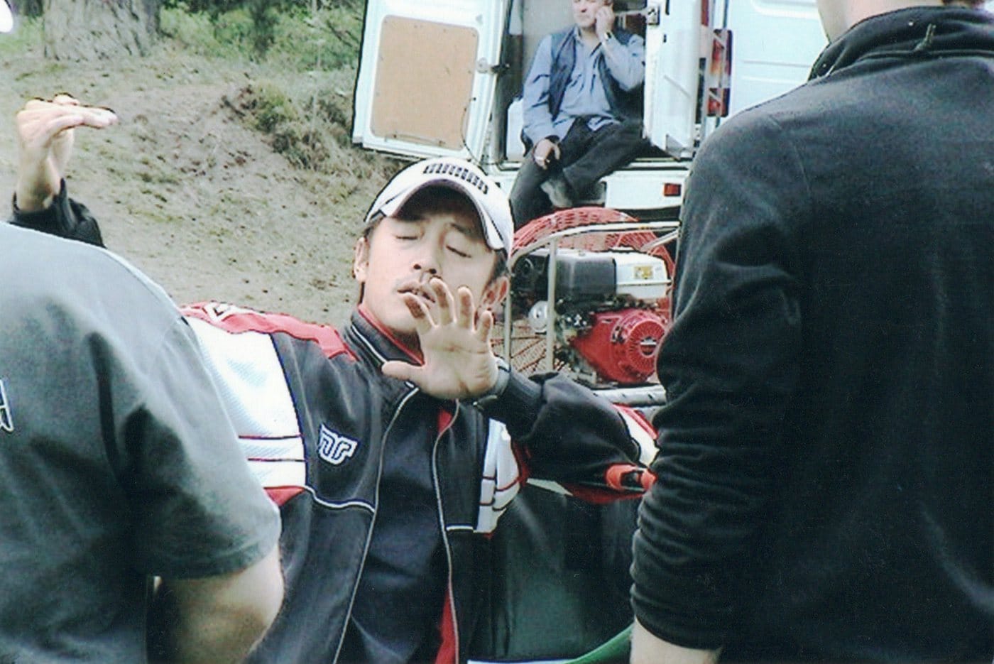 アクション監督 野口彰宏によるアクション振付・コレオグラフ確認の様子
