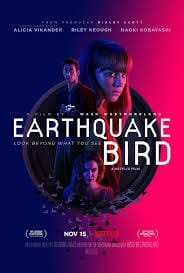Netflix映画『Earthquake Bird』ポスター